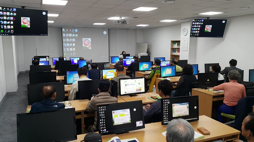 1.예천군, 주민정보이용실 활용한 주민정보화교육 실시